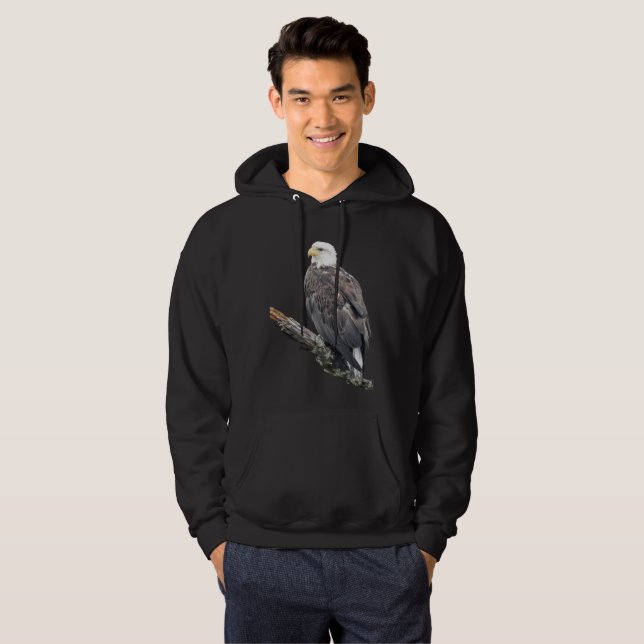 Moletom Com Capuz Hoodie de Eagle (Frente Completa)