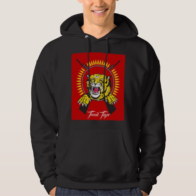 Moletom Com Capuz Hoodie de Eelam do Tamil (Frente)