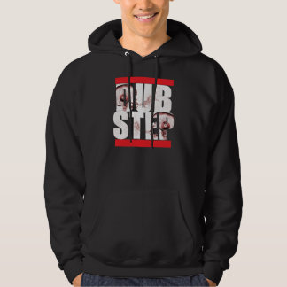 Moletom Com Capuz Hoodie de fumo do crânio de DubStep