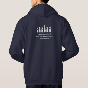 Moletom Com Capuz Hoodie de Hanukkah do autismo - obscuridade