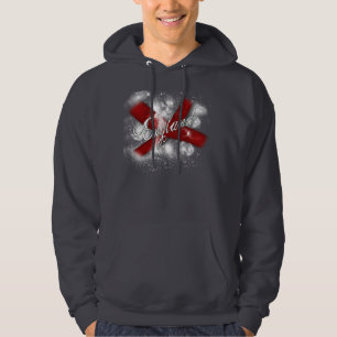 Moletom Com Capuz Hoodie de Inglaterra, a cruz de St George, sistema