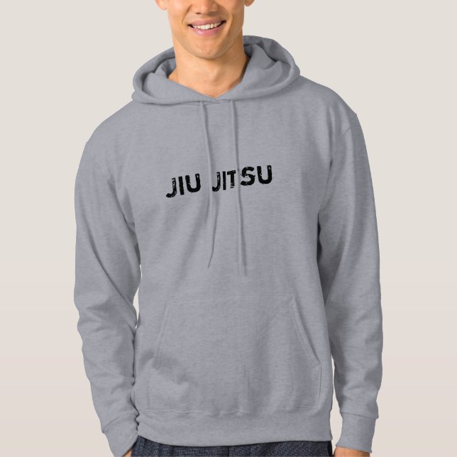 Moletom Com Capuz Hoodie de Jiu Jitsu (Frente)