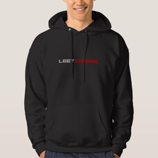 Moletom Com Capuz Hoodie de LeetCoders (Frente)