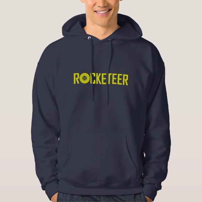 Moletom Com Capuz Hoodie de Rocketeer (Frente)