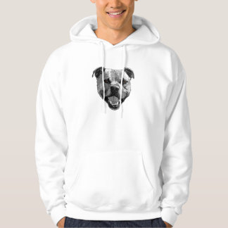 Moletom Com Capuz Hoodie de sorriso de Staffie