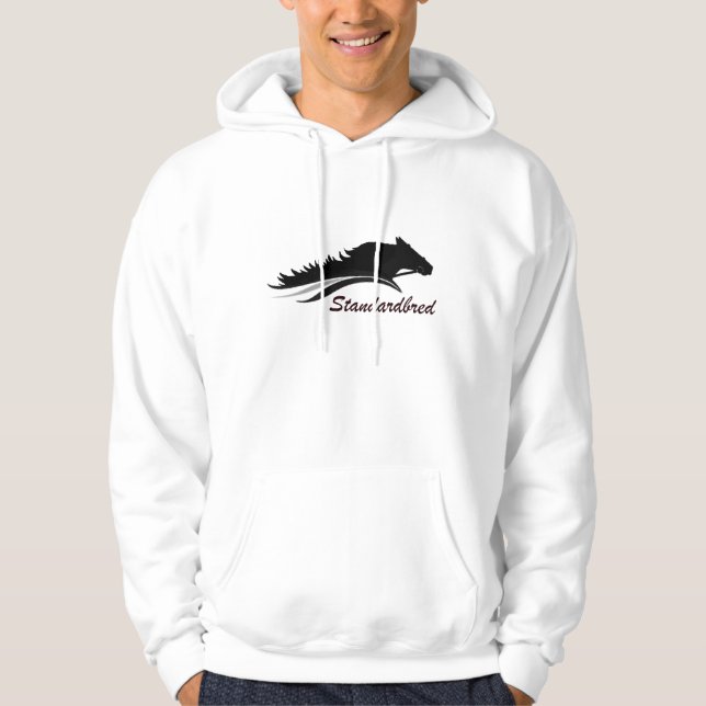 Moletom Com Capuz Hoodie de Standardbred (Frente)