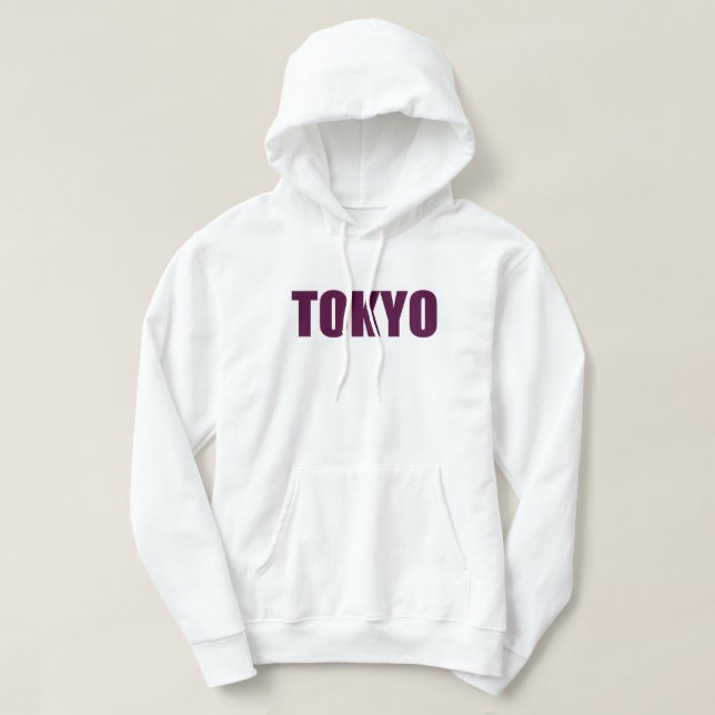Moletom Com Capuz Hoodie de TOKYO (Frente do Design)