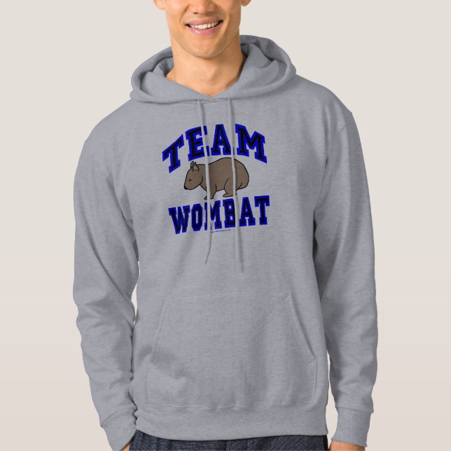 Moletom Com Capuz Hoodie de Wombat IV da equipe (Frente)