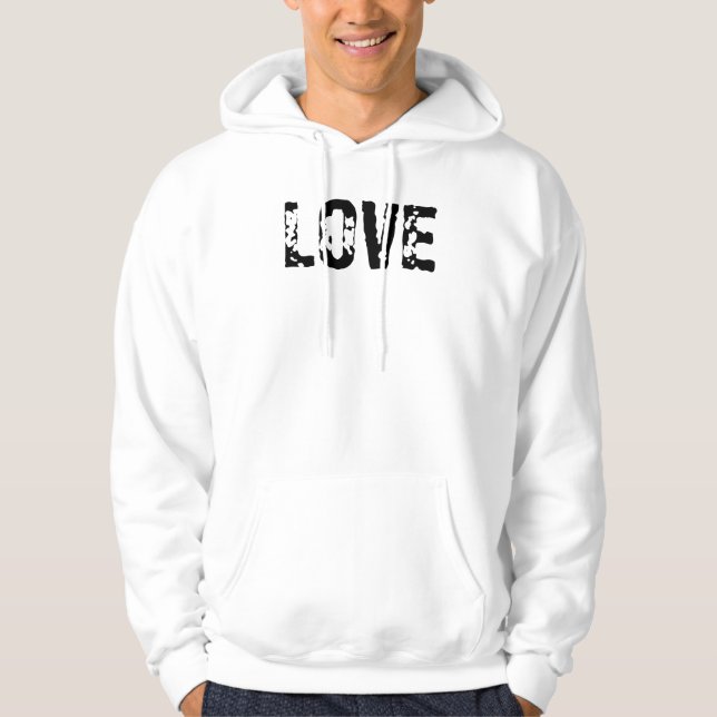MOLETOM COM CAPUZ HOODIE DO AMOR (Frente)
