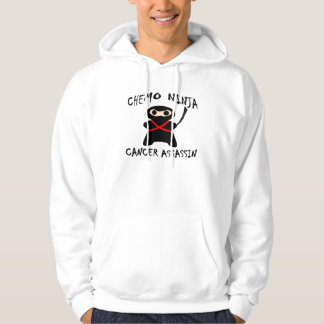Moletom Com Capuz Hoodie do assassino do cancer de Chemo Ninja