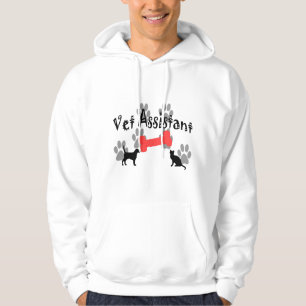 Moletom Com Capuz Hoodie do assistente do veterinário