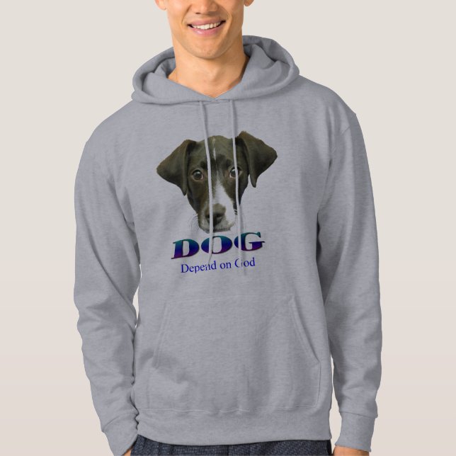 Moletom Com Capuz Hoodie do CÃO (Frente)
