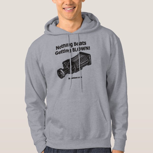 Moletom Com Capuz Hoodie do compressor - nada bate a obtenção (Frente)