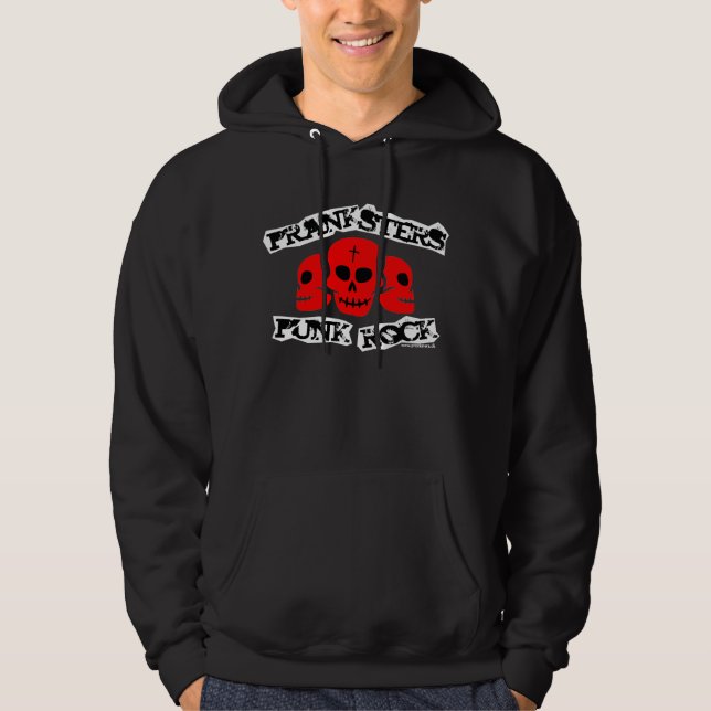 Moletom Com Capuz hoodie do crânio (Frente)