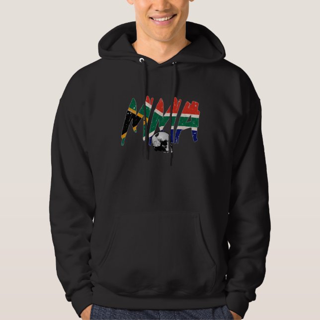 Moletom Com Capuz Hoodie do crânio do Muttahida Majlis-E-Amal de (Frente)