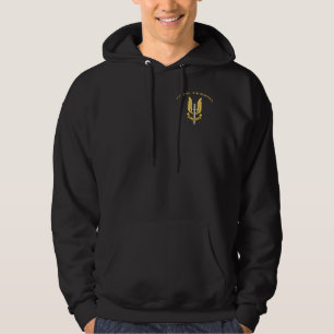 Moletom Com Capuz Hoodie do crânio do SAS