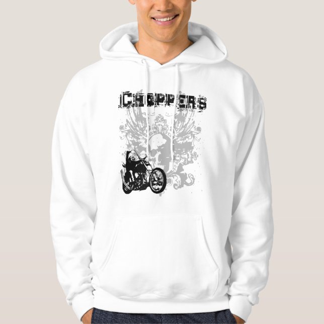 Moletom Com Capuz Hoodie do crânio dos interruptores inversores (Frente)