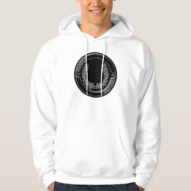 Moletom Com Capuz Hoodie do cromo do cartel (Frente)