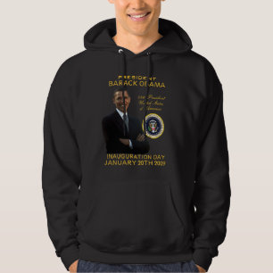 Moletom Com Capuz Hoodie do dia de inauguração de Obama