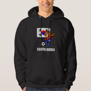 Moletom Com Capuz Hoodie do futebol de Coreia do Sul da equipe