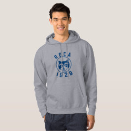 Moletom Com Capuz Hoodie do logotipo azul RGCA