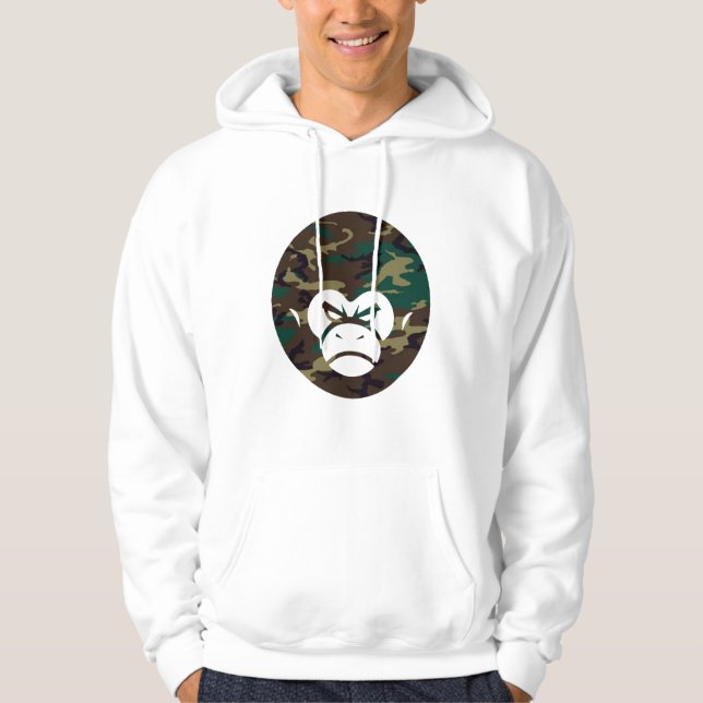 Moletom Com Capuz Hoodie do logotipo de Camo (Frente)