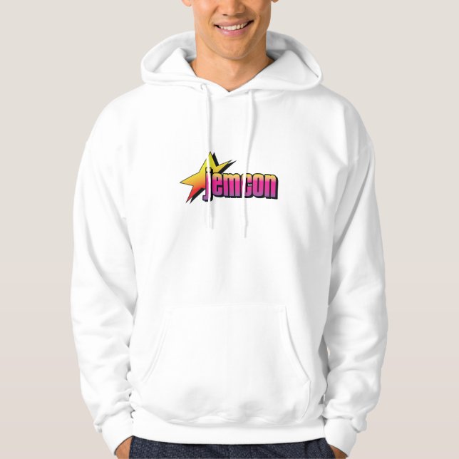 Moletom Com Capuz Hoodie do logotipo de JemCon (Frente)