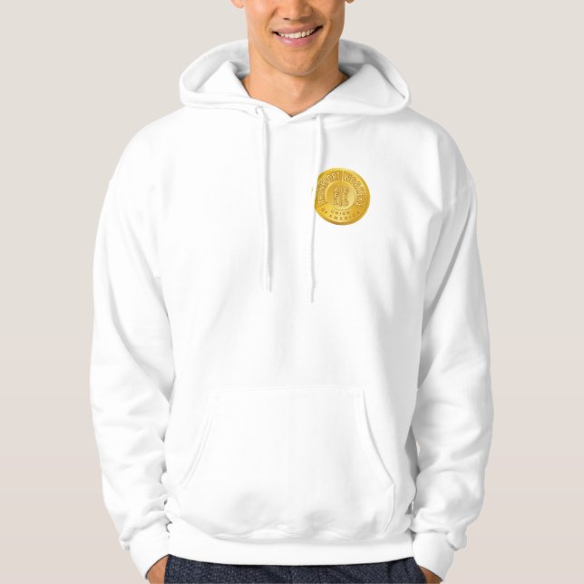Moletom Com Capuz Hoodie do logotipo de TWU (Frente)