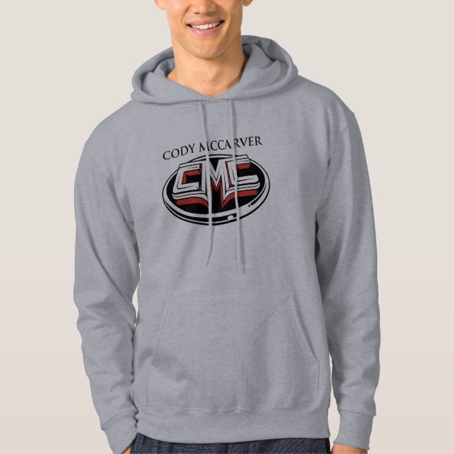 Moletom Com Capuz Hoodie do logotipo do CMC (Frente)