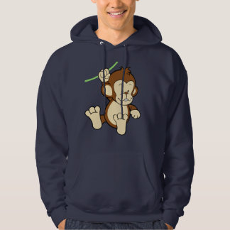 Moletom Com Capuz Hoodie do macaco