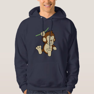 Moletom Com Capuz Hoodie do macaco