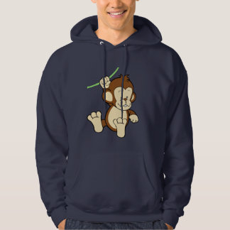 Moletom Com Capuz Hoodie do macaco