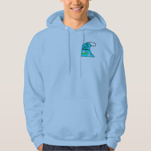 Moletom Com Capuz Hoodie do Mama com imagens na parte dianteira e na