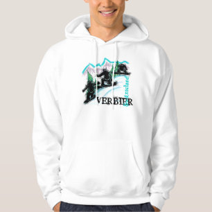 Moletom Com Capuz Hoodie do snowboard da suiça de Verbier