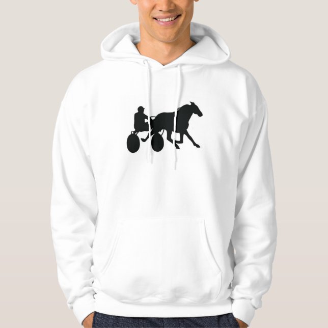 Moletom Com Capuz Hoodie do trotador (Frente)