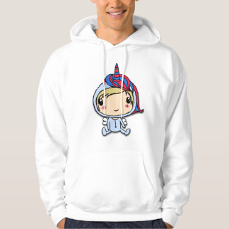 Moletom Com Capuz hoodie do unicórnio