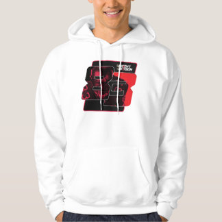 Moletom Com Capuz Hoodie dos homens de Vincent Jackson - branco