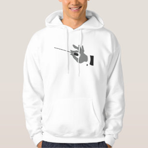Moletom Com Capuz Hoodie dos homens do condutor de orquestra