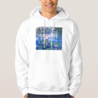 Hoodie dos lírios de água de Monet