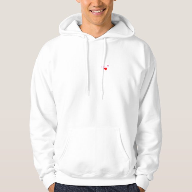 Moletom Com Capuz Hoodie dos namorados (Frente)