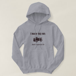 Moletom Com Capuz Hoodie engraçado do país do veículo com rodas ATV
