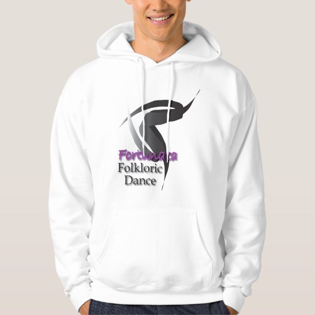 Moletom Com Capuz Hoodie folclo'rico da dança de Fortunata (Frente)
