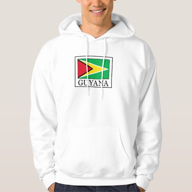 Moletom Com Capuz Hoodie guyana (Frente)