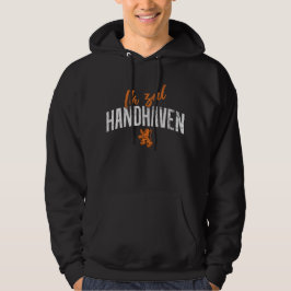 Moletom Com Capuz Hoodie holandês da divisa, Ik Zal Handhaven