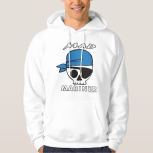 Moletom Com Capuz Hoodie louco do pirata do navegador