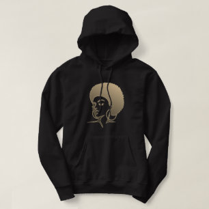 Moletom Com Capuz Hoodie natural do cabelo