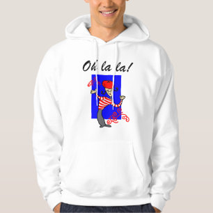 Moletom Com Capuz Hoodie parisiense do la do la de Paris France oh