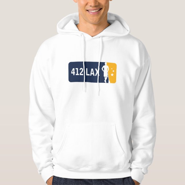 Moletom Com Capuz Hoodie relaxado da assinatura 412 (Frente)