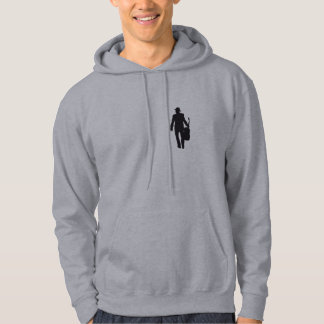 Moletom Com Capuz hoodie sweater gitarist (silhouet)