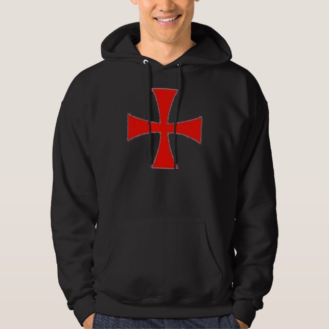 Moletom Com Capuz hoodie templar (Frente)